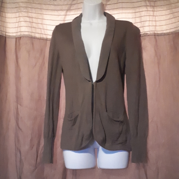 ā¼ļø Banana Republic Brown Cardigan size Small - Picture 1 of 8
